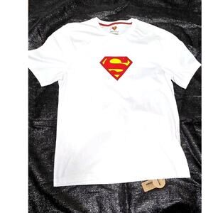 Superman Red Yellow White T Shirt Logo New With Tags Size Large Intimissimi Uomo
